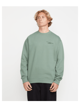 Volcom Volcom Calmstone Crew (Mens) | Light Olive