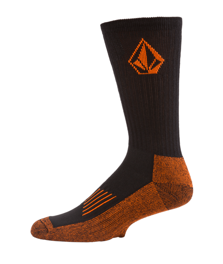 Volcom Volcom Volcom Workwear Sock 3Pk (Mens) | Black