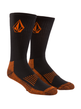 Volcom Volcom Volcom Workwear Sock 3Pk (Mens) | Black