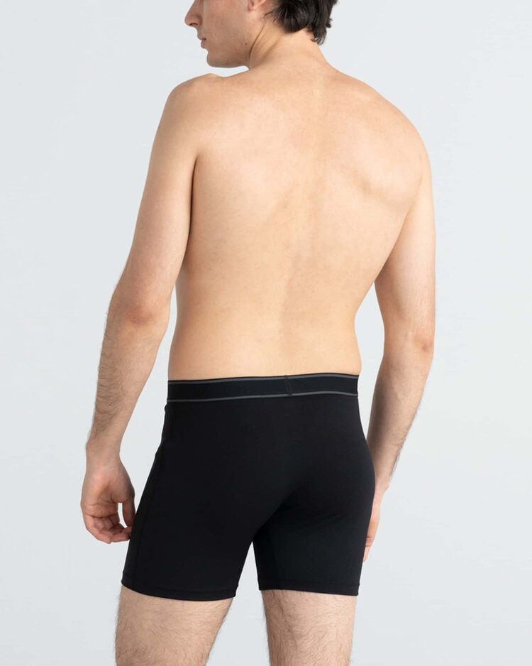 SAXX Saxx Daytripper Comfort Stretch Boxer Brief Fly | Black