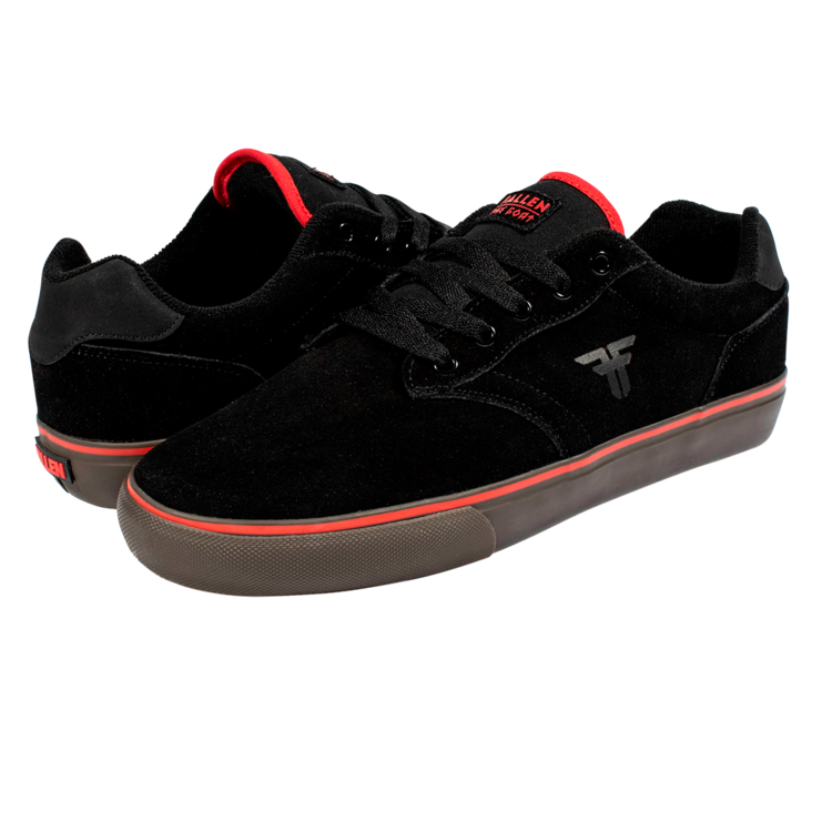 Fallen Fallen The Goat Shoes (Youth) | Black/Red/Gum