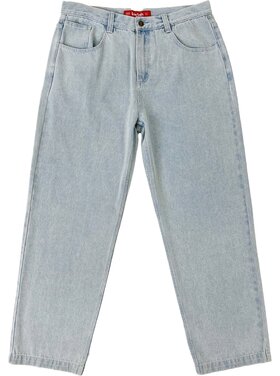 Loviah Loviah Og Baggy 5 Pocket Denim Pant (Mens) | White Blue Wash