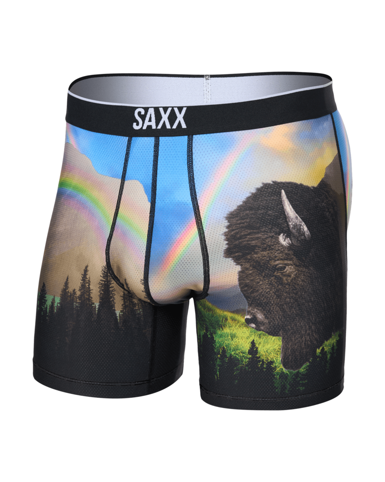 SAXX Saxx Volt Breathable Mesh Boxer Brief | Olympic Scale-Multi