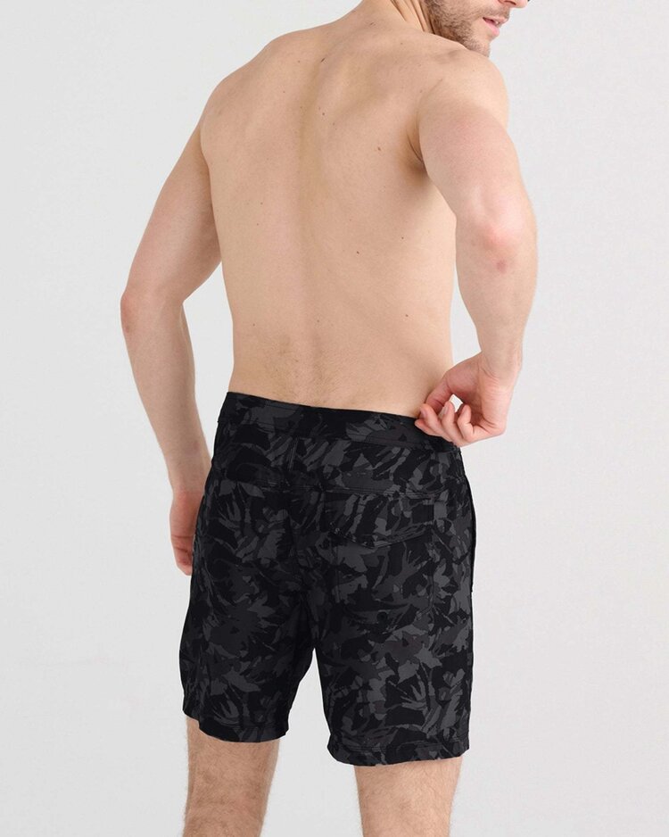 SAXX Saxx Betawave 2N1 Boardie 17" | Batik Camo-Dark Graphite