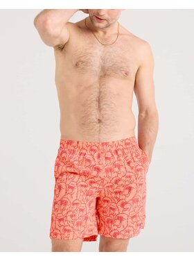 SAXX Saxx Go Coastal 2N1 Volley 7" | Parrot Party-Coral