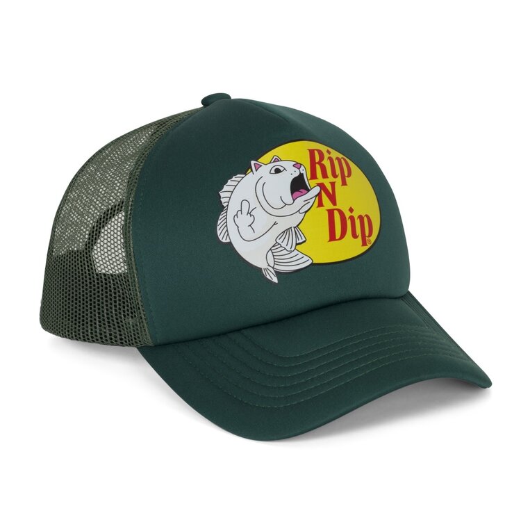 Rip n Dip Rip N Dip Catfish Trucker (Mens) | Light Olive