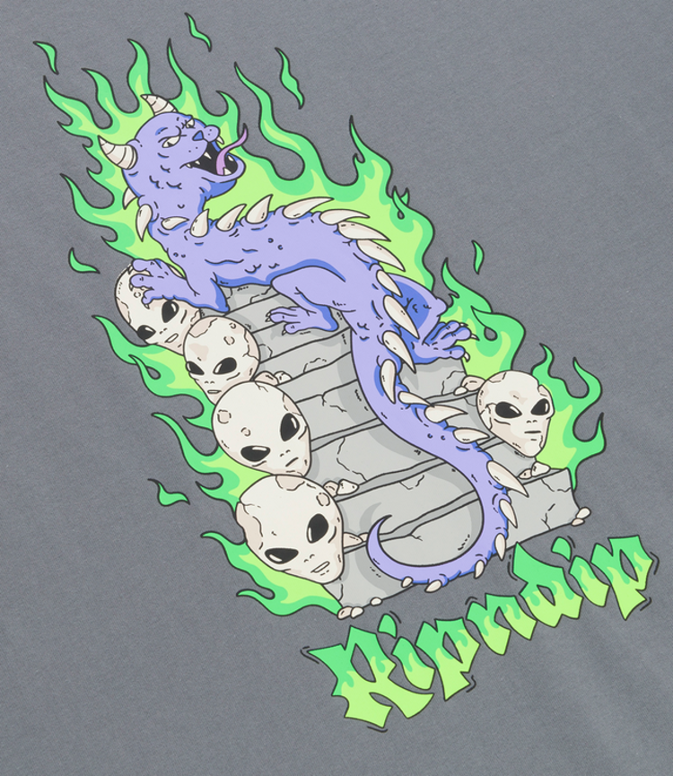 Rip n Dip Rip N Dip Horntail T-Shirt (Mens) | Charcoal