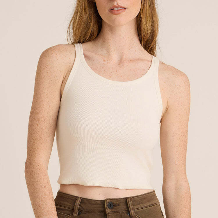 Roark Roark Wind Worn Tank (Womens) | Off White