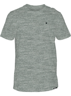 Hurley Hurley Icon Ss Tee (Mens) | Dark Grey Heather