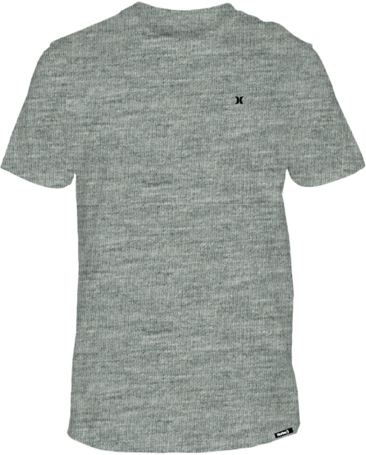 Hurley Hurley Icon Ss Tee (Mens) | Dark Grey Heather