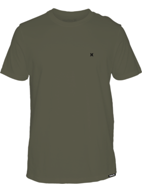 Hurley Hurley Icon Ss Tee (Mens) | Olive