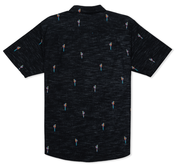 Hurley Hurley One And Only Lido Stretch Ss (Mens) | Black