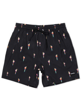 Hurley Hurley Cannonball Volley 17” (Mens) | Black Combo