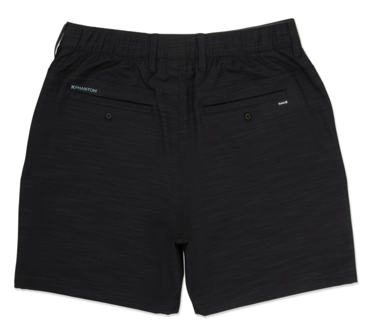 Hurley Hurley Phantom Slub 3/4 Waistband 18' (Mens) | Black