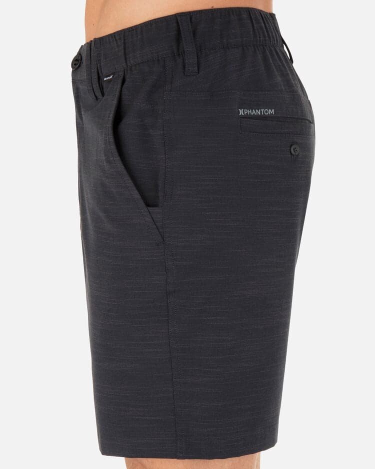 Hurley Hurley Phantom Slub 3/4 Waistband 18' (Mens) | Black