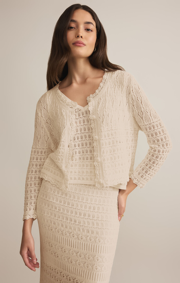 Z Supply Z Supply Nilo Crochet Tank | Sea Salt