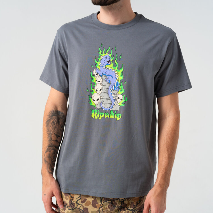 Rip n Dip Rip N Dip Horntail T-Shirt (Mens) | Charcoal