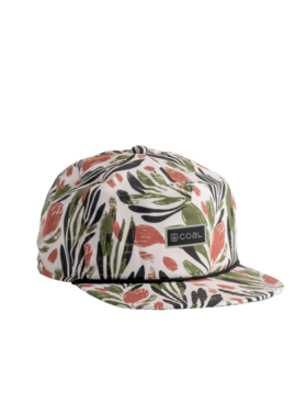 Coal Coal Pontoon (Unisex) | Hand Floral Khaki