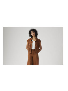 Levis Levis Shrunken 90S Vest (Womens) | Sorrel Horse
