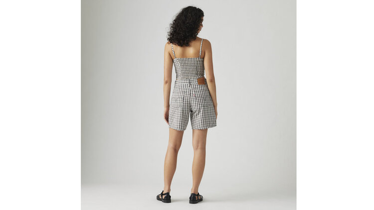 Levis Levis High Baggy Short (Womens) | Milo Plaid