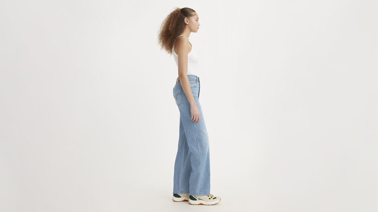 Levis Levis Ribcage Full Length (Womens) | Samba Tango Light