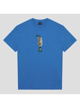 Passport Tassle Tee | Washed Royal