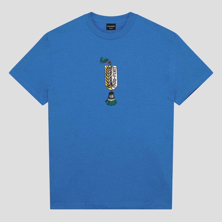 Passport Tassle Tee | Washed Royal