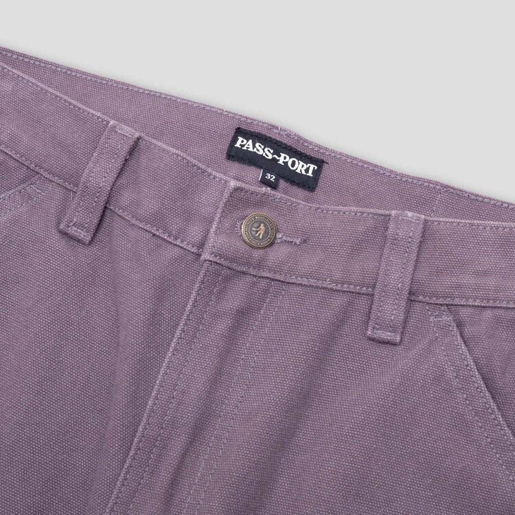 Passport Double Knee Diggers Club Pant | Washed Lilac