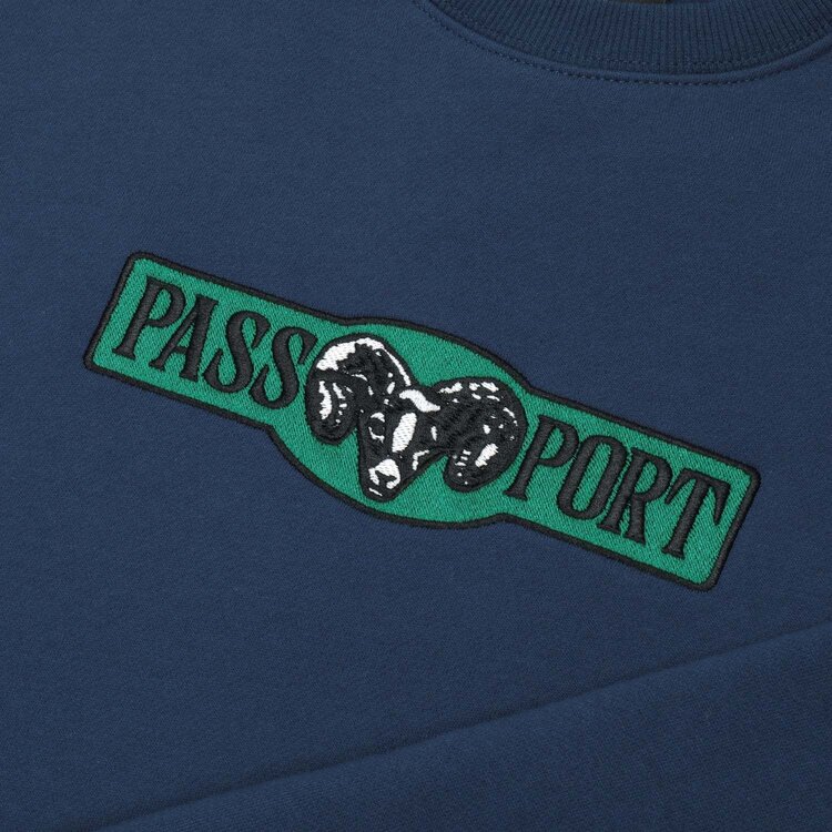 Passport Ram Sweater | Navy