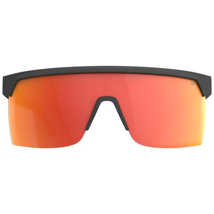 Spy Spy Super Flynn Ansi Trans Matte Black | Happy Gray Green Orange Mirror
