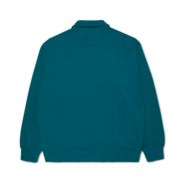 Huf Huf Big Block 1/4 Zip French Terry (Mens) | Sea Green