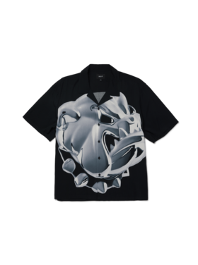 Huf Huf Big Dawg S/S Resort Shirt (Mens) | Black
