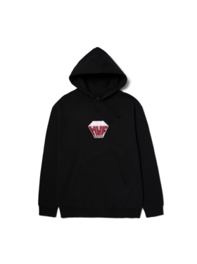 Huf Huf Big Block P/O Hoodie (Mens) | Black