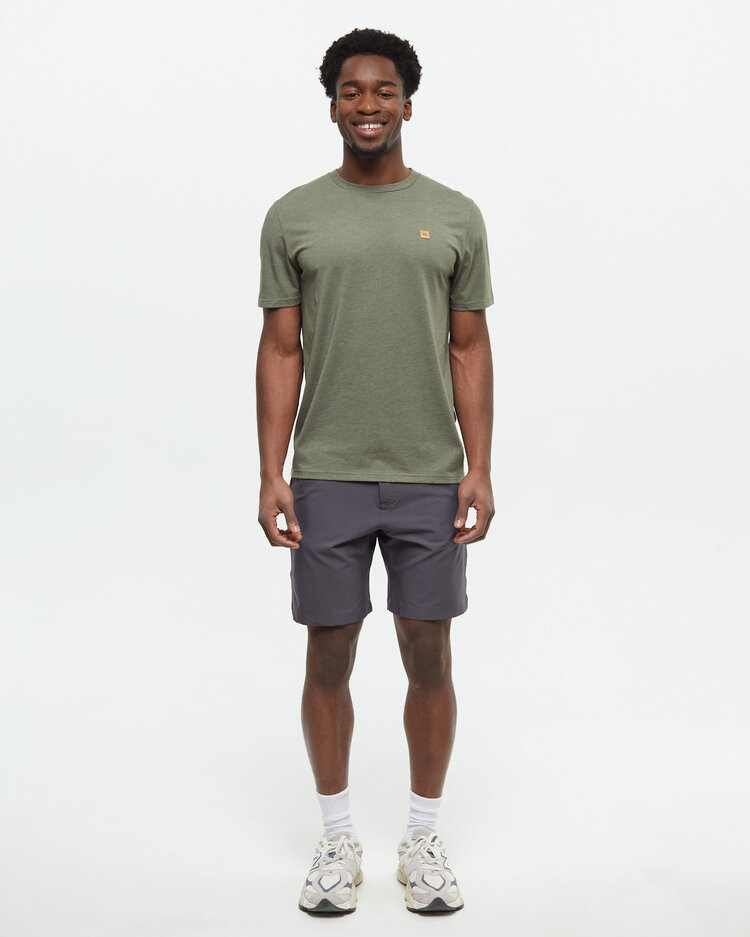Tentree Tentree Baker Tee (Mens) | Deep Olive Htr