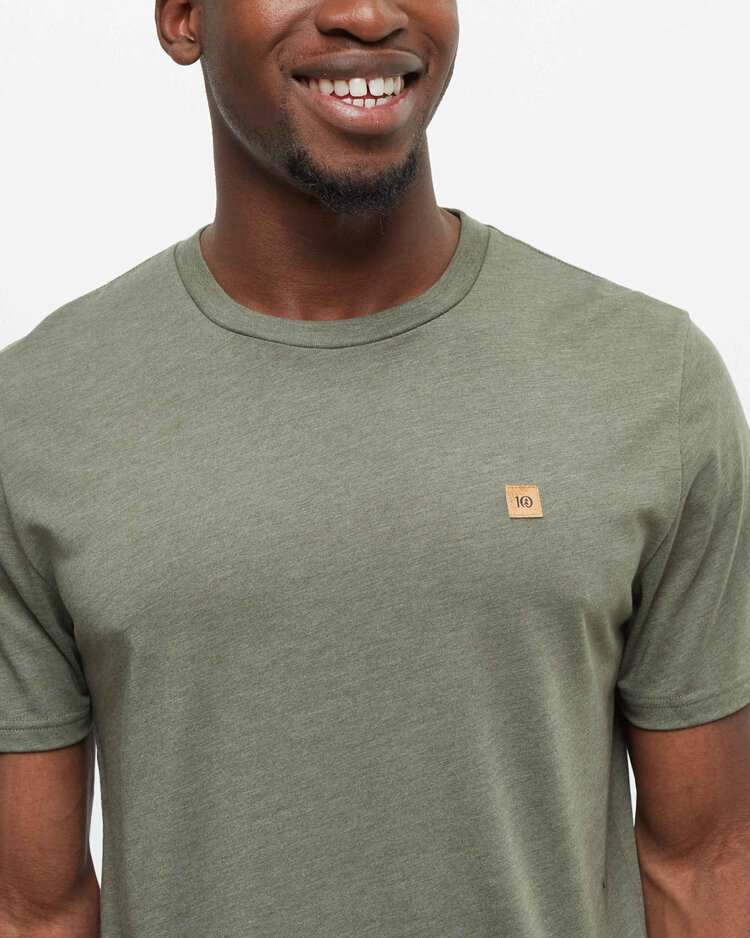 Tentree Tentree Baker Tee (Mens) | Deep Olive Htr