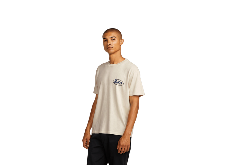RVCA Rvca Ranch Script Ss (Mens) | Ceramic