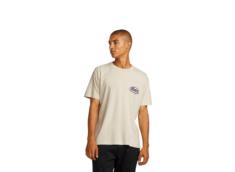 RVCA Rvca Ranch Script Ss (Mens) | Ceramic