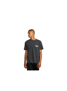 RVCA Rvca Ranch Script Ss (Mens) | Black