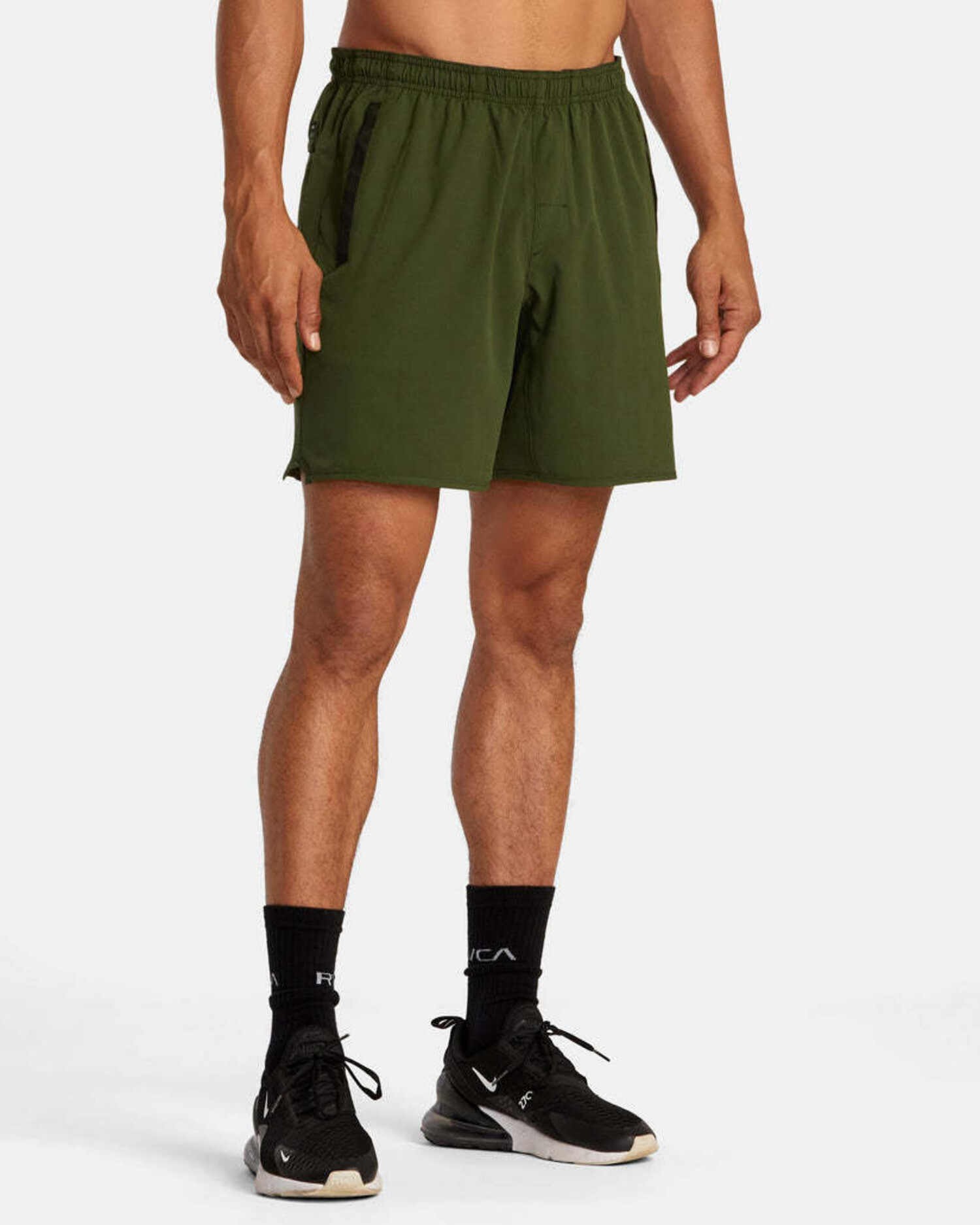 Rvca Yogger Stretch 17 (Mens) | Jungle - The Drop Rideshop