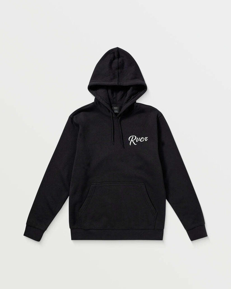 RVCA Rvca Show Time Hood Fleece (Mens) | Black