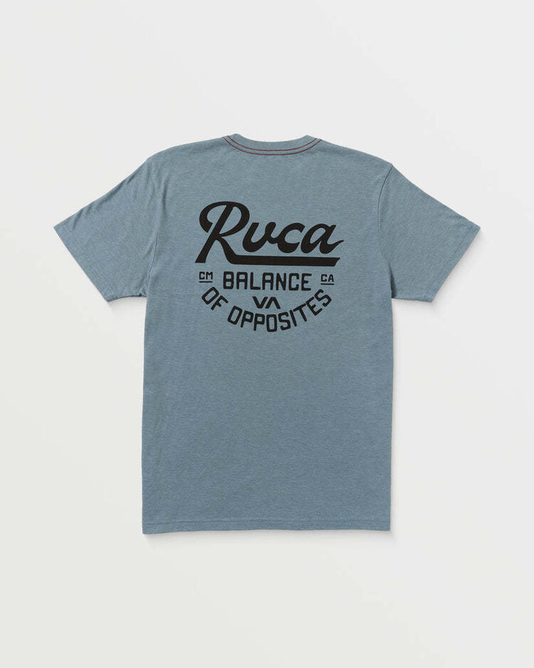 RVCA Rvca Script Sealed Ss (Mens) | Vintage Navy