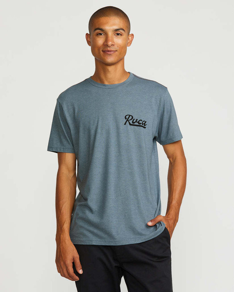 RVCA Rvca Script Sealed Ss (Mens) | Vintage Navy