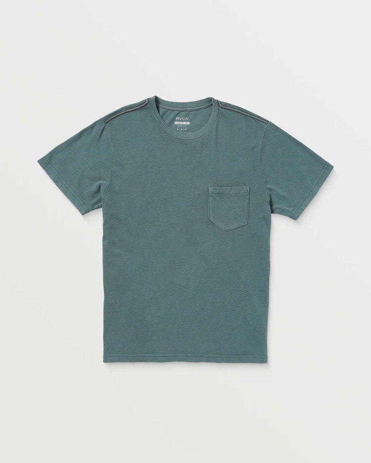 RVCA Rvca Ptc 2 Pigment Ss (Mens) | Balsam Green