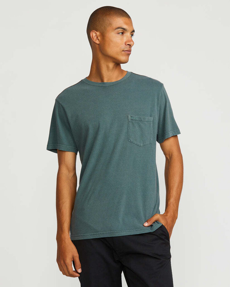 RVCA Rvca Ptc 2 Pigment Ss (Mens) | Balsam Green
