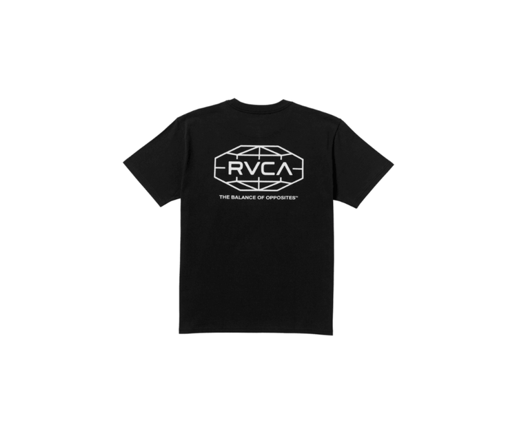 RVCA Rvca Global Hex Ss (Mens) | Black