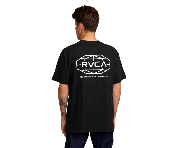 RVCA Rvca Global Hex Ss (Mens) | Black