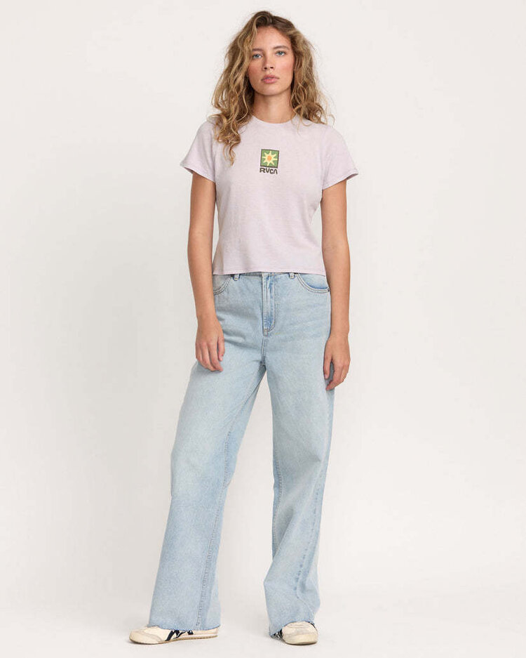 RVCA Rvca 411 Tee (Womens) | Fog