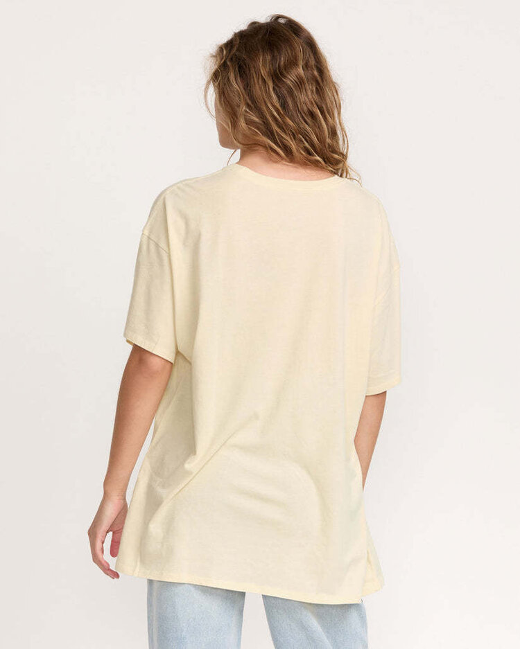 RVCA Rvca Baggie Tee (Womens) | Cream