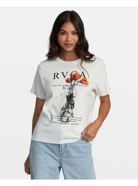 RVCA Rvca Daily Tee (Womens) | Whisper White