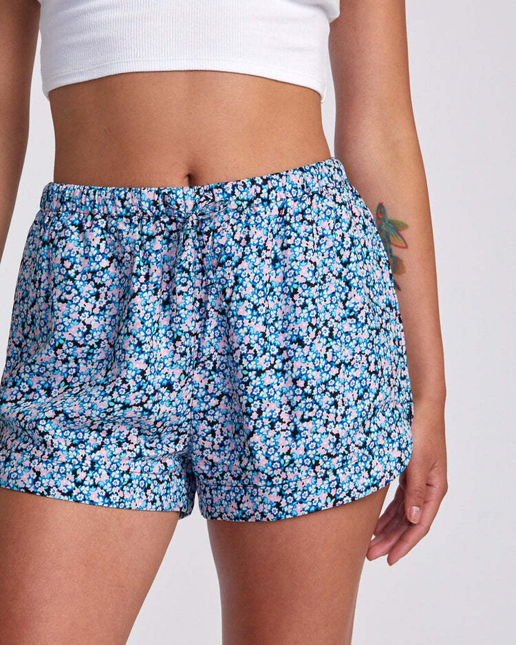 RVCA Rvca New Yume Short (Womens) | Black Floral